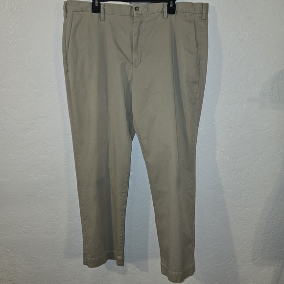 Polo Ralph Lauren Other - Polo Ralph Lauren Stretch Straight Fit Khaki Beige Work Pants Mens 40x32